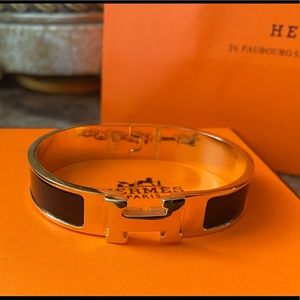 Hermès Clic Clac Bangel Bracelet